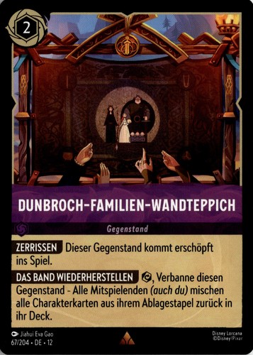 DunBroch-Familien-Wandteppich