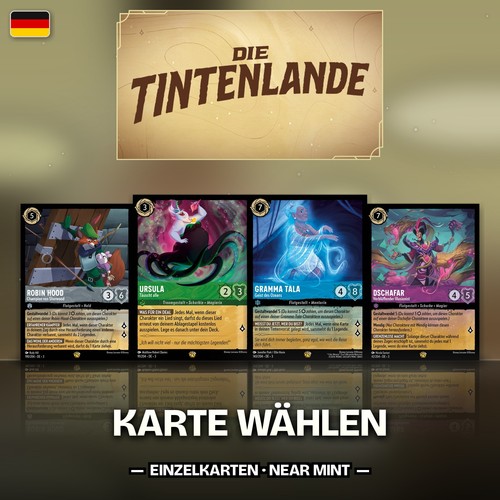 Disney lorcana karten die - karten,